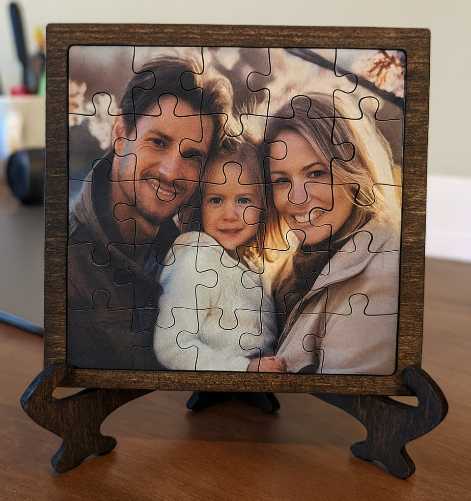 Wood Square Puzzle